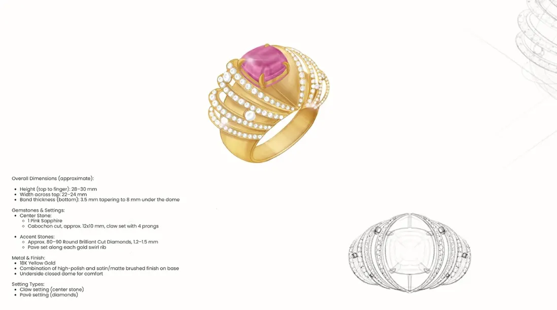 Precious jewelry, board 24 of 25